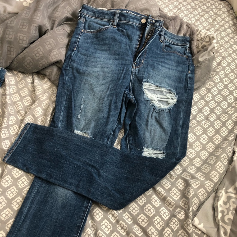 Ripped AE jeans